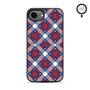 MyBat Phone case w/ MagSafe prints for Apple iPhone 17e / 16e – Americana Plaid - MIP17ECSLESMSM523-2.JPG