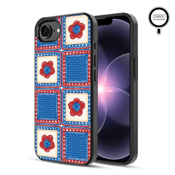 MyBat Phone case w/ MagSafe prints for Apple iPhone 17e / 16e – All American Quilt - MIP17ECSLESMSM524-1.JPG