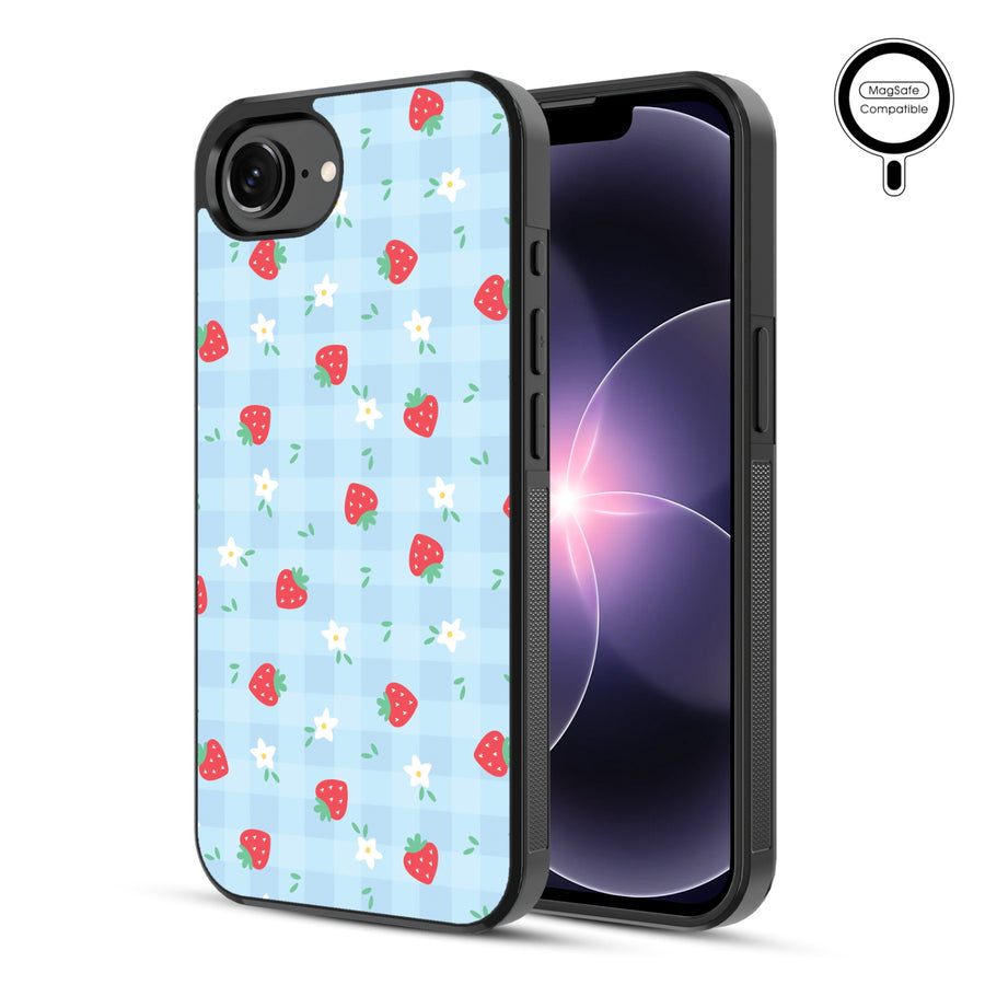 MyBat Phone case w/ MagSafe prints for Apple iPhone 17e / 16e – Sweet Strawberry - MIP17ECSLESMSM525-1.JPG