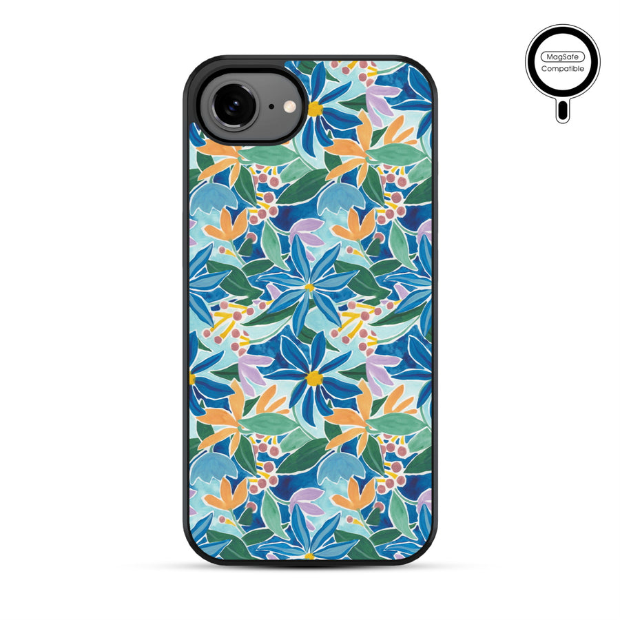 MyBat Design Lab Series MagSafe Case for Apple iPhone 17e / 16e – Exotic Bloom - MIP17ECSLESMSM529-2.JPG