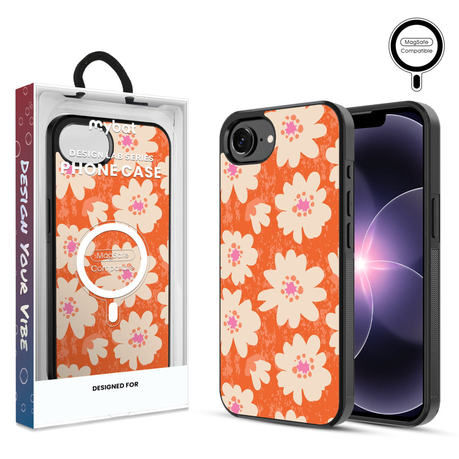 MyBat Design Lab Series MagSafe Case for Apple iPhone 17e / 16e – Sunset Hibiscus - MIP17ECSLESMSM531.JPG
