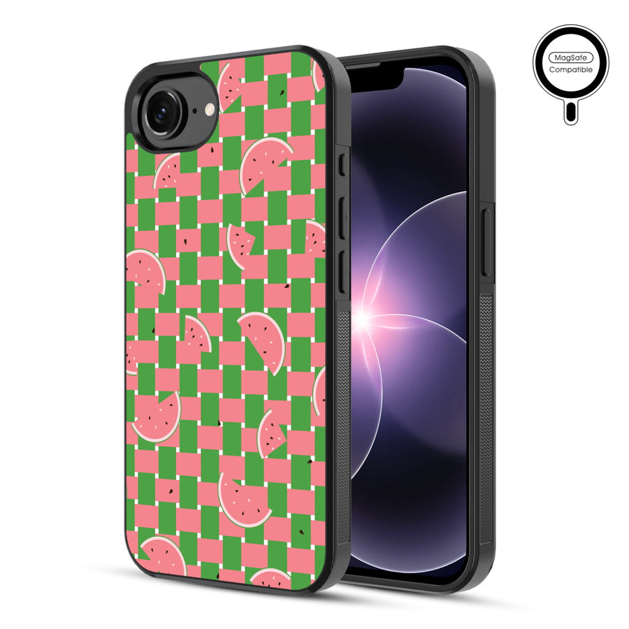 MyBat Design Lab Series MagSafe Case for Apple iPhone 17e / 16e – Watermelon Patch - MIP17ECSLESMSM533-1.JPG