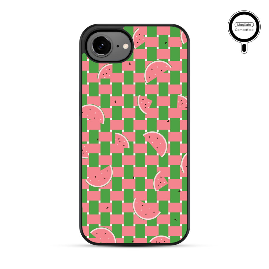 MyBat Design Lab Series MagSafe Case for Apple iPhone 17e / 16e – Watermelon Patch - MIP17ECSLESMSM533-2.JPG