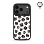 MyBat Design Lab Series MagSafe Case for Apple iPhone 17 Pro - Black Paw Prints
