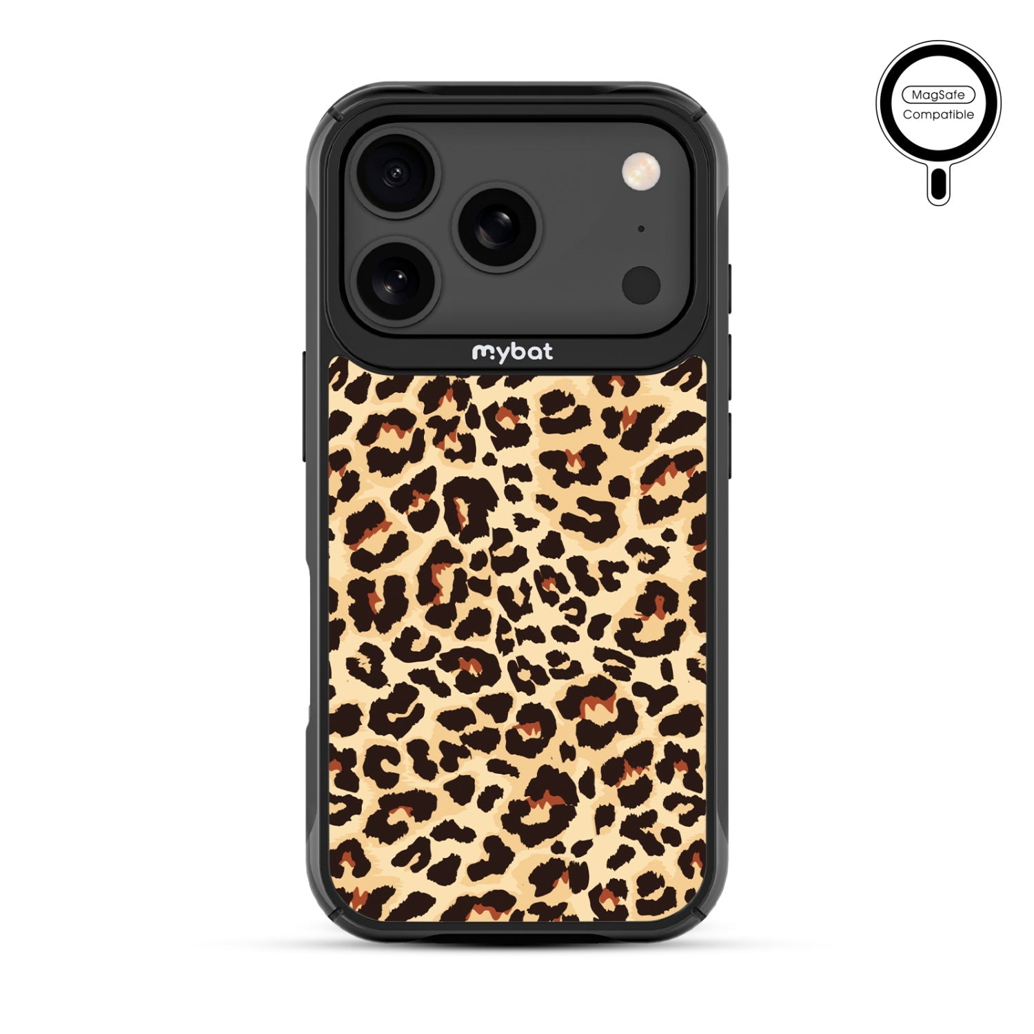 MyBat Design Lab Series MagSafe Case for Apple iPhone 17 Pro - Leopard Print