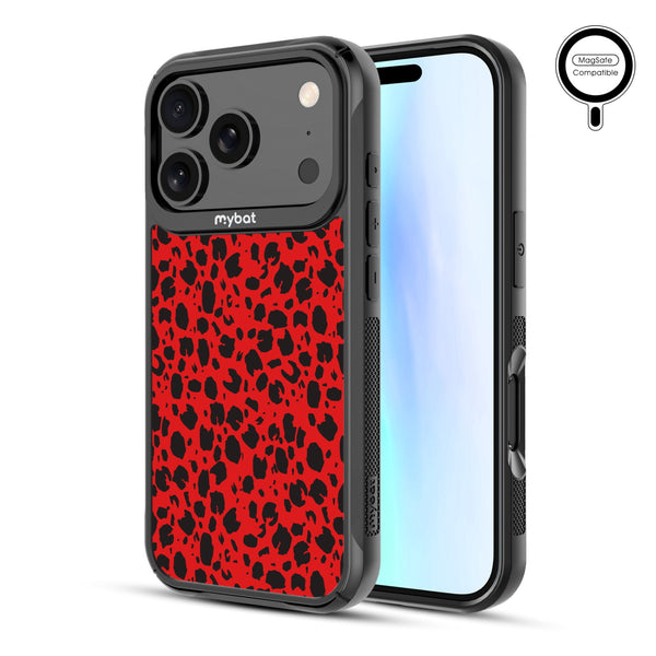 MyBat Design Lab Series MagSafe Case for Apple iPhone 17 Pro - Red Leopard Print - MIP17PCSLESMSMP008-2.jpg