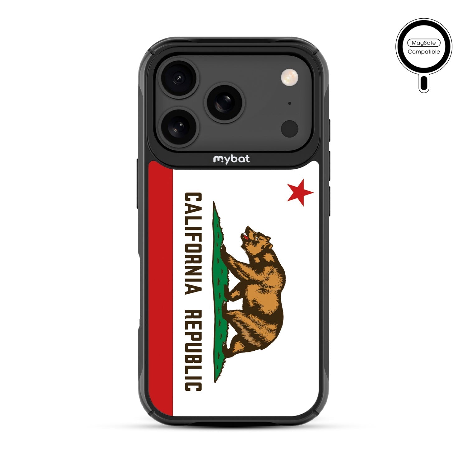 MyBat Design Lab Series MagSafe Case for Apple iPhone 17 Pro - California State Flag