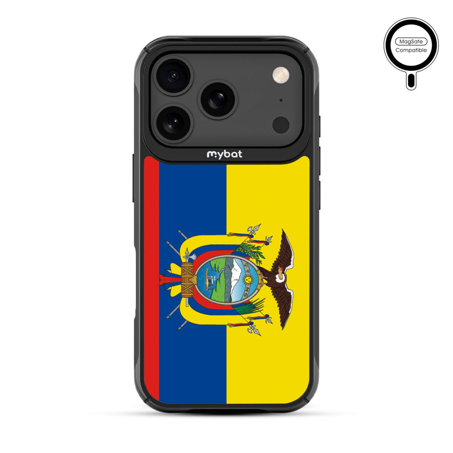 MyBat Design Lab Series MagSafe Case for Apple iPhone 17 Pro - Ecuadorean Flag - MIP17PCSLESMSMP030-3.jpg