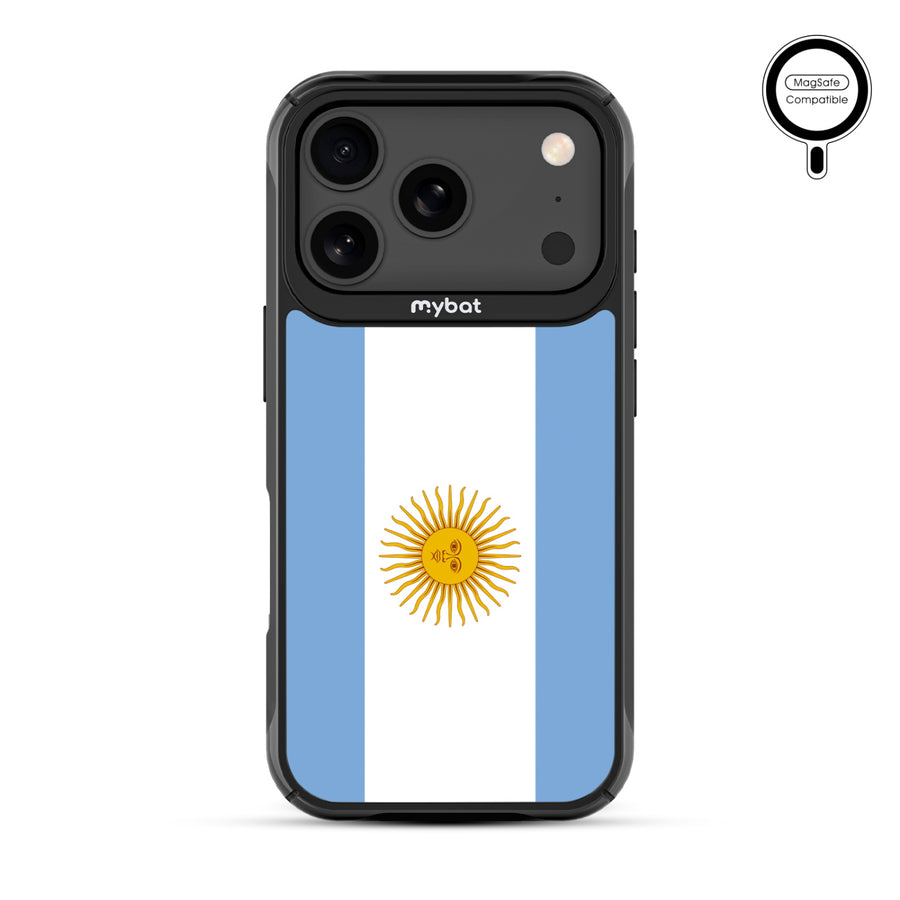 MyBat Design Lab Series MagSafe Case for Apple iPhone 17 Pro - Argentinian Flag - MIP17PCSLESMSMP031-3.jpg