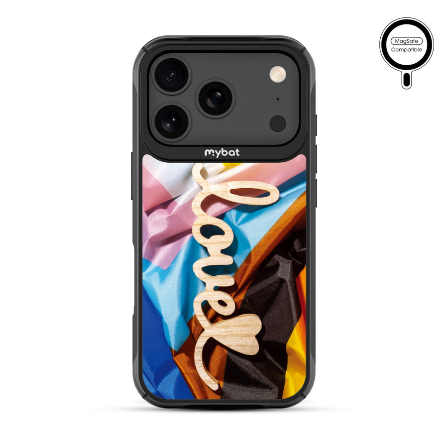 MyBat Design Lab Series MagSafe Case for Apple iPhone 17 Pro - Love is Love - MIP17PCSLESMSMP037-3.jpg