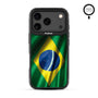 MyBat Design Lab Series MagSafe Case for Apple iPhone 17 Pro - Brazilian Flag