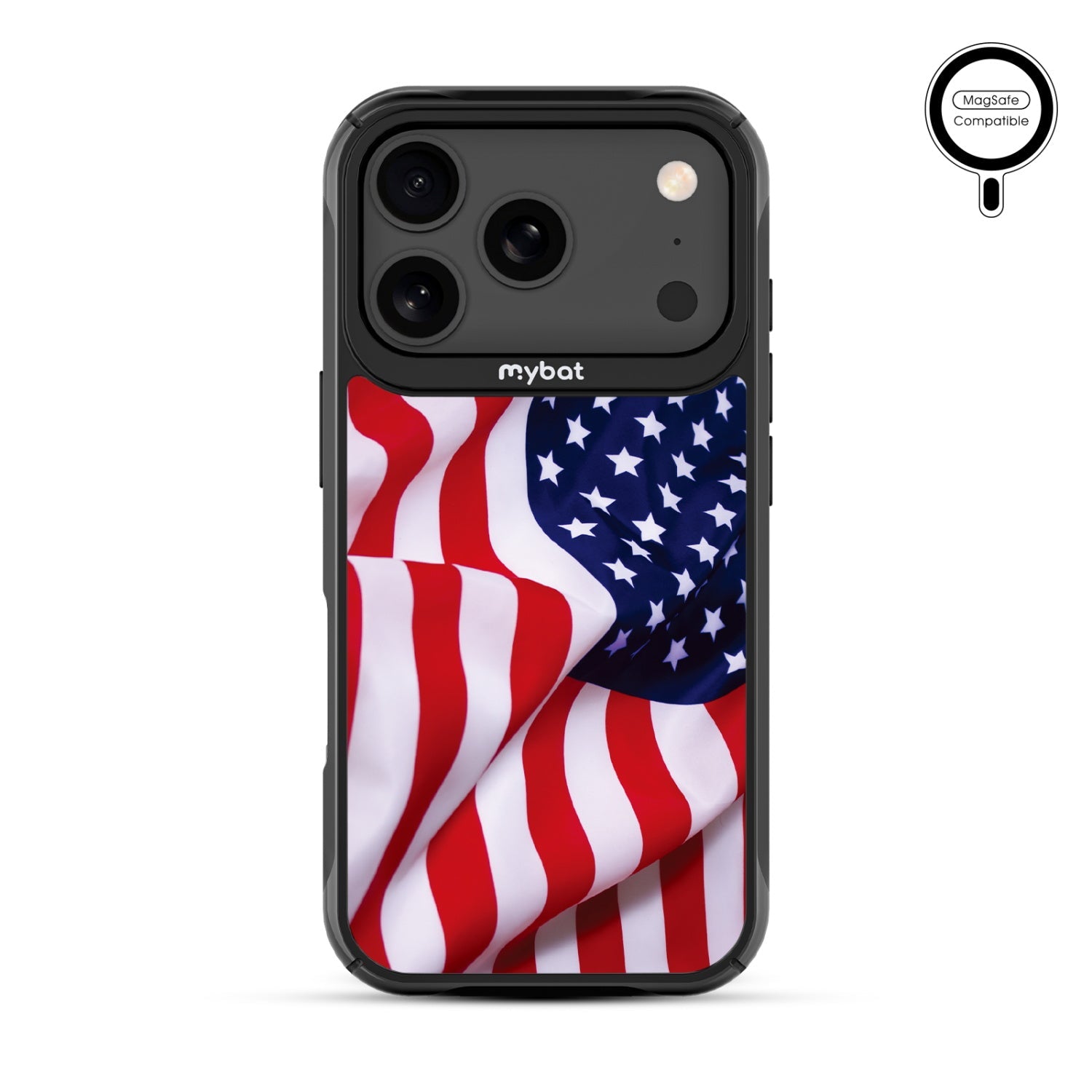MyBat Design Lab Series MagSafe Case for Apple iPhone 17 Pro - Stars & Stripes
