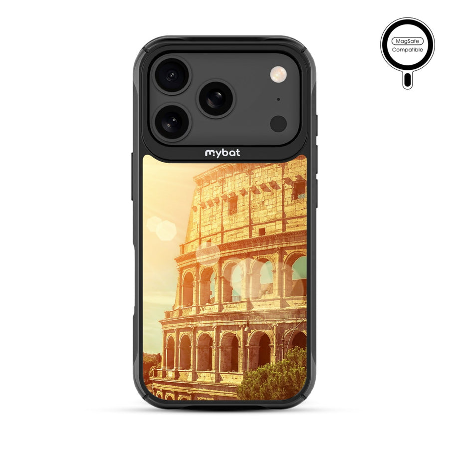 MyBat Design Lab Series MagSafe Case for Apple iPhone 17 Pro - Roman Colosseum