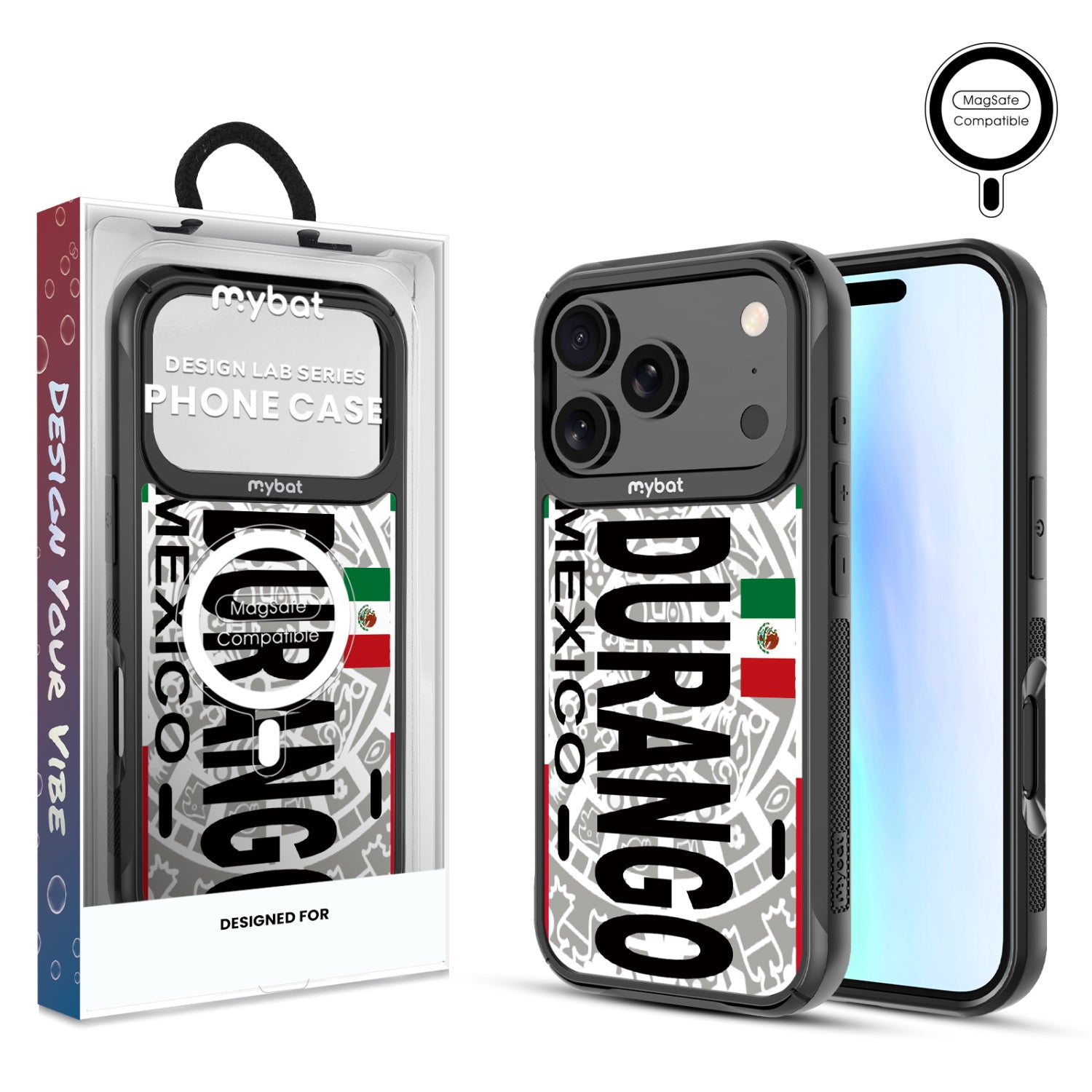 MyBat Design Lab Series MagSafe Case for Apple iPhone 17 Pro - Durango Azteca
