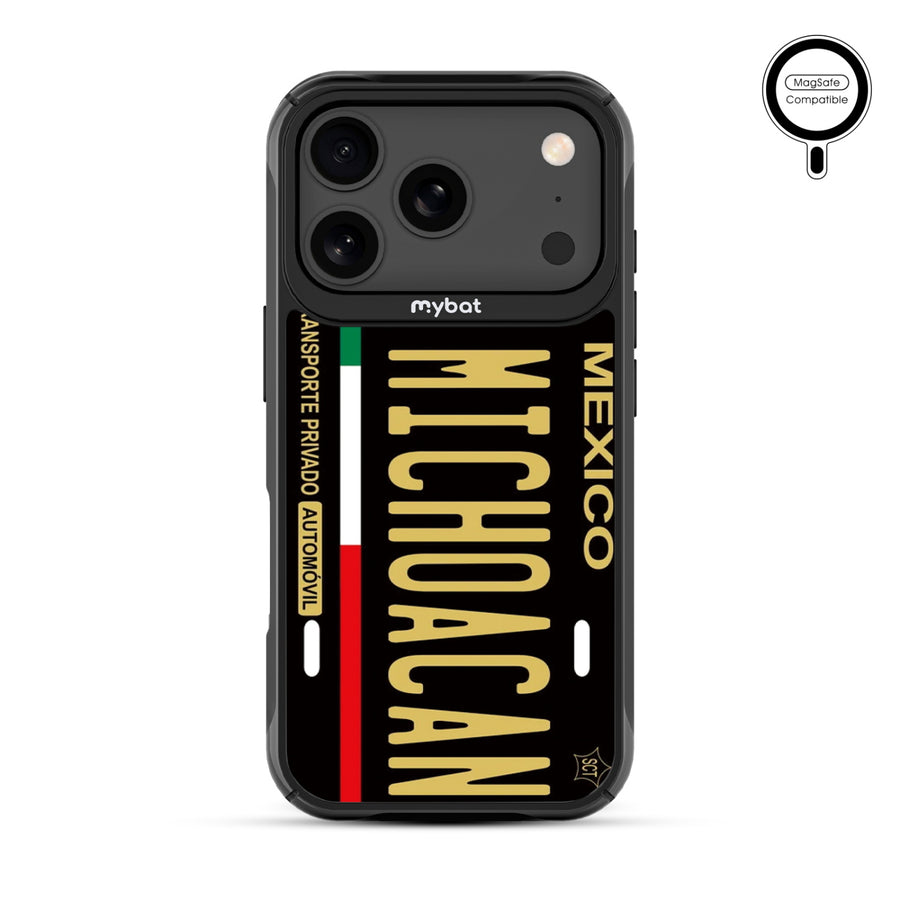 MyBat Design Lab Series MagSafe Case for Apple iPhone 17 Pro - Michoacan Black - MIP17PCSLESMSMP073-3.jpg