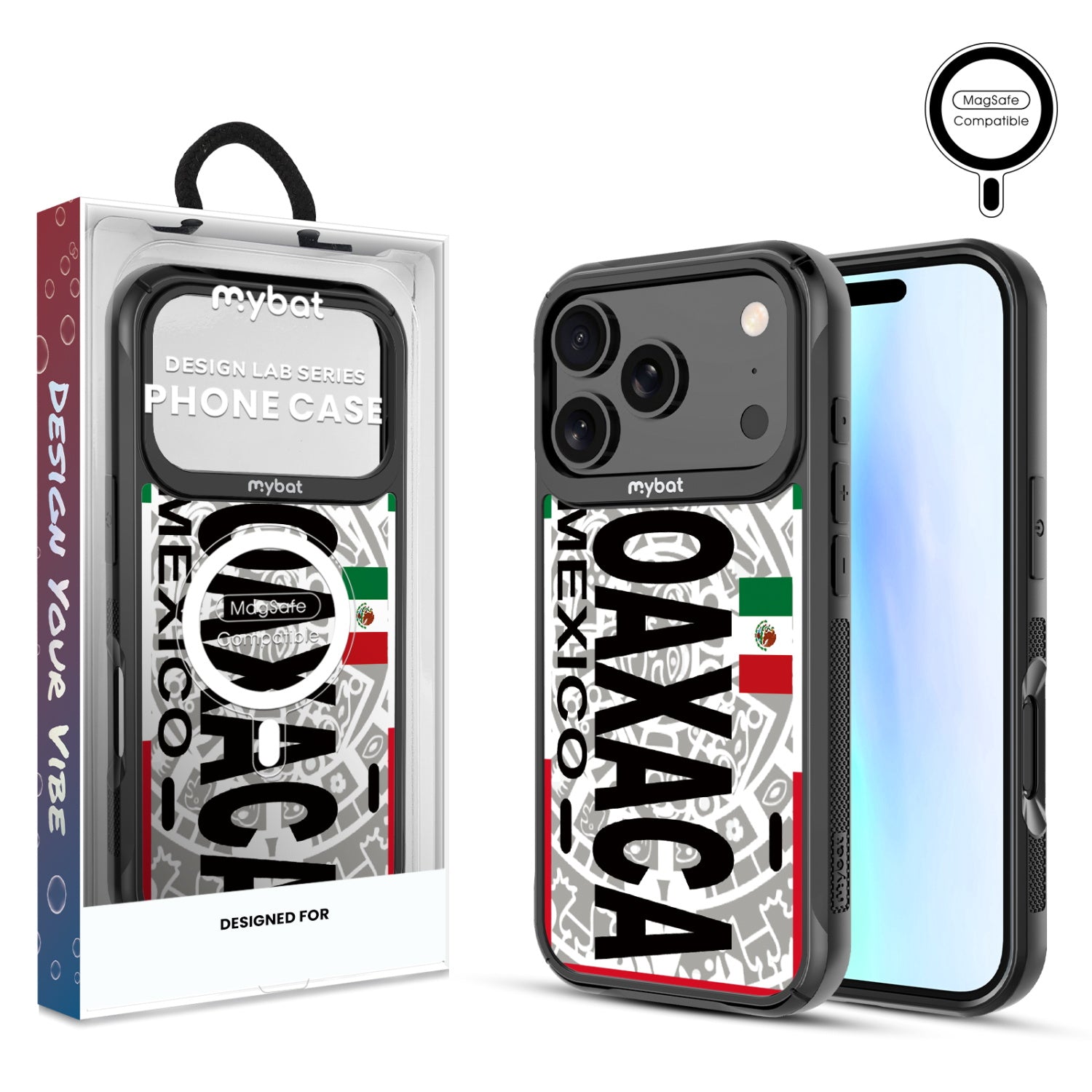 MyBat Design Lab Series MagSafe Case for Apple iPhone 17 Pro - Oaxaca Azteca