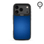 MyBat Design Lab Series MagSafe Case for Apple iPhone 17 Pro - Blue Carbon Fiber - MIP17PCSLESMSMP084-3.jpg