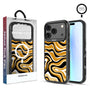 MyBat Design Lab Series MagSafe Case for Apple iPhone 17 Pro - Groovy Golden Swirls