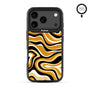 MyBat Design Lab Series MagSafe Case for Apple iPhone 17 Pro - Groovy Golden Swirls - MIP17PCSLESMSMP093-3.jpg