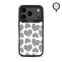 MyBat Design Lab Series MagSafe Case for Apple iPhone 17 Pro - Leopard Print Hearts
