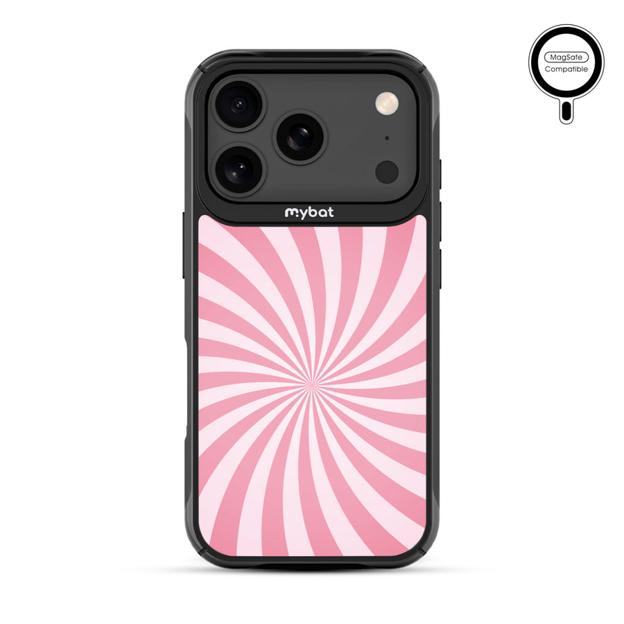 MyBat Design Lab Series MagSafe Case for Apple iPhone 17 Pro - Candy Swirl - MIP17PCSLESMSMP104-3.jpg