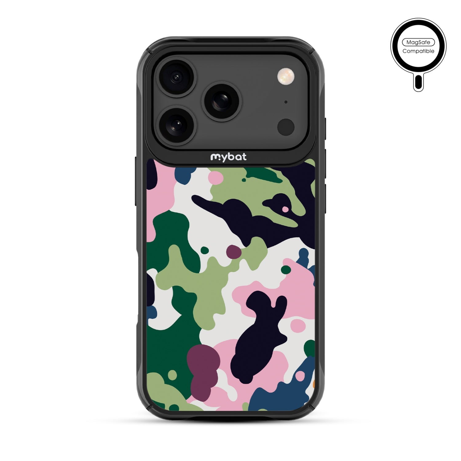 MyBat Design Lab Series MagSafe Case for Apple iPhone 17 Pro - Multicolor Camouflage
