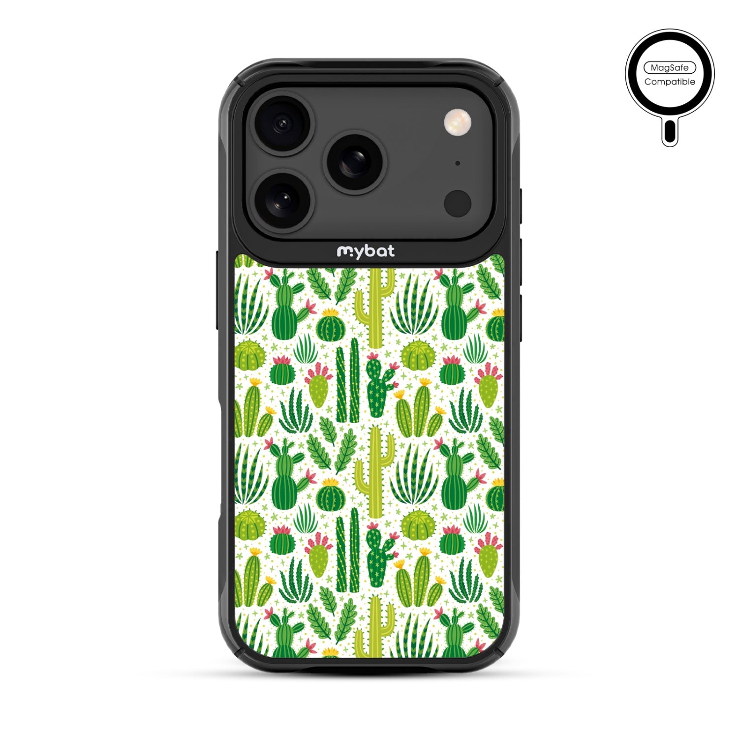 MyBat Design Lab Series MagSafe Case for Apple iPhone 17 Pro - Succulents