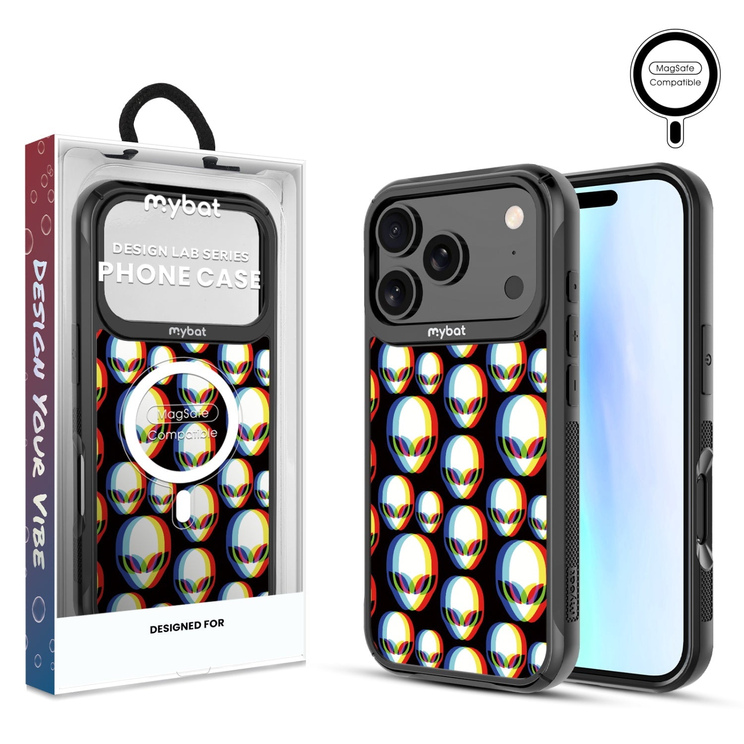 MyBat Design Lab Series MagSafe Case for Apple iPhone 17 Pro - Extraterrestrial