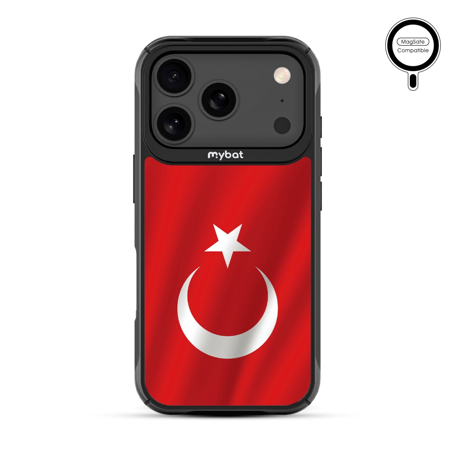 MyBat Design Lab Series MagSafe Case for Apple iPhone 17 Pro - Turkey Flag