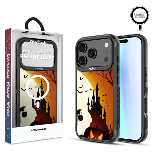 MyBat Design Lab Series MagSafe Case for Apple iPhone 17 Pro - Spooky Pumpkin Patch - MIP17PCSLESMSMP163-1.jpg