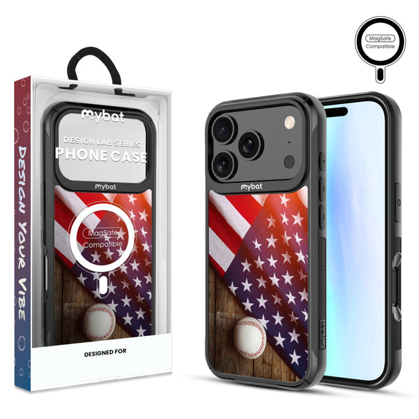 MyBat Design Lab Series MagSafe Case for Apple iPhone 17 Pro - Patriotic Pitch - MIP17PCSLESMSMP172-1.jpg