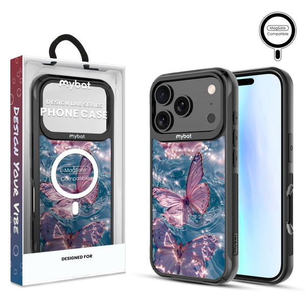 MyBat Design Lab Series MagSafe Case for Apple iPhone 17 Pro - Floating Butterflies - MIP17PCSLESMSMP180-1.jpg