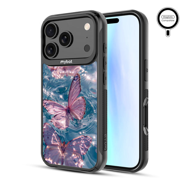 MyBat Design Lab Series MagSafe Case for Apple iPhone 17 Pro - Floating Butterflies - MIP17PCSLESMSMP180-2.jpg