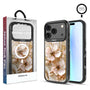 MyBat Design Lab Series MagSafe Case for Apple iPhone 17 Pro - Golden Petal Glow