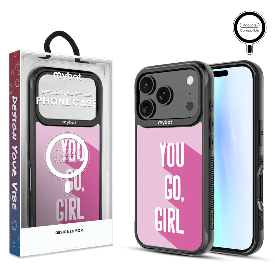 MyBat Design Lab Series MagSafe Case for Apple iPhone 17 Pro - You Go, Girl