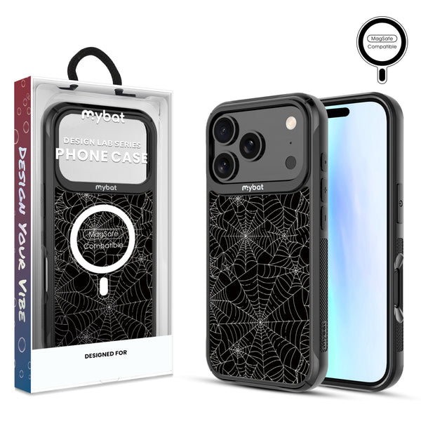 MyBat Design Lab Series MagSafe Case for Apple iPhone 17 Pro - Spider Web - MIP17PCSLESMSMP217-1.jpg