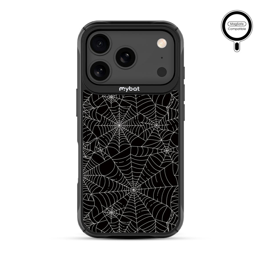 MyBat Design Lab Series MagSafe Case for Apple iPhone 17 Pro - Spider Web - MIP17PCSLESMSMP217-3.jpg