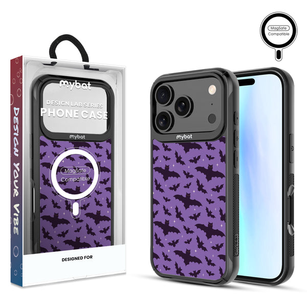 MyBat Design Lab Series MagSafe Case for Apple iPhone 17 Pro - Flying Bats - MIP17PCSLESMSMP220-1.jpg