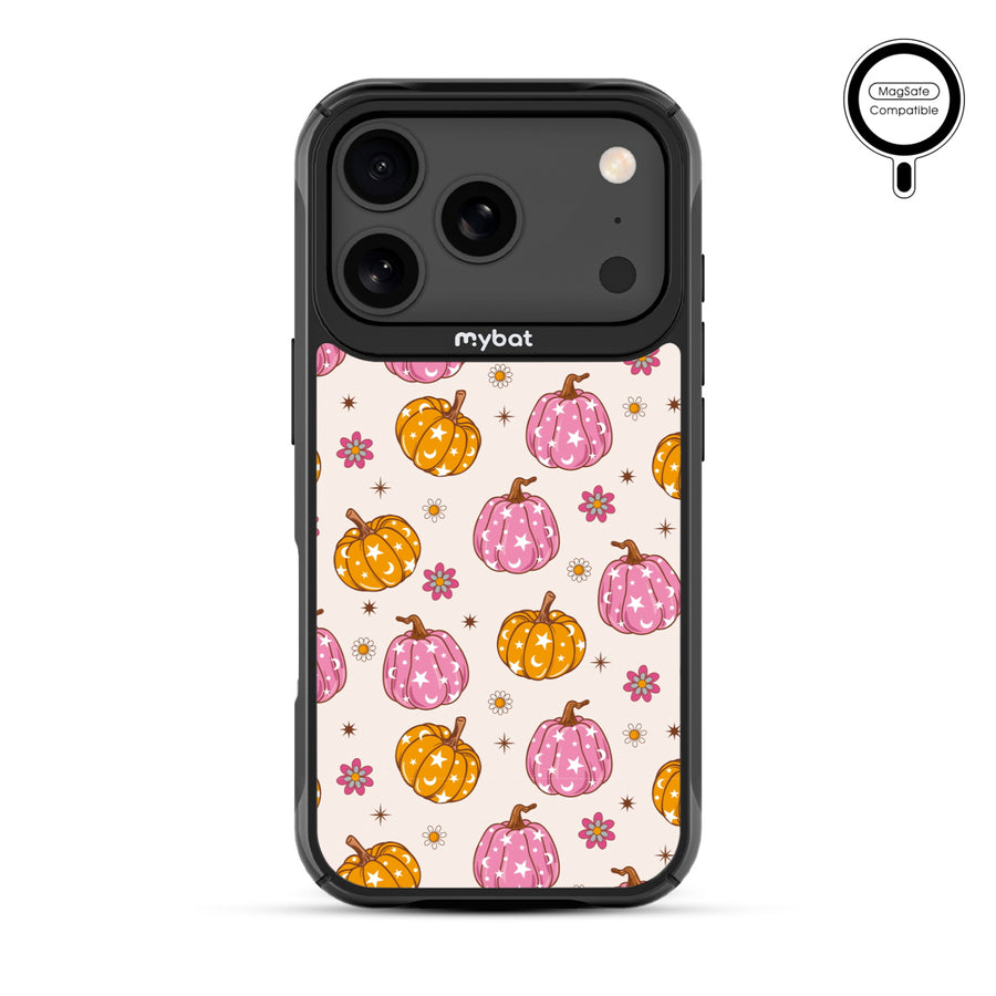 MyBat Design Lab Series MagSafe Case for Apple iPhone 17 Pro - Groovy Pumpkin Patch - MIP17PCSLESMSMP222-3.jpg