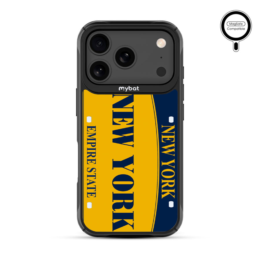 MyBat Design Lab Series MagSafe Case for Apple iPhone 17 Pro - New York License Plate - MIP17PCSLESMSMP258-3.jpg