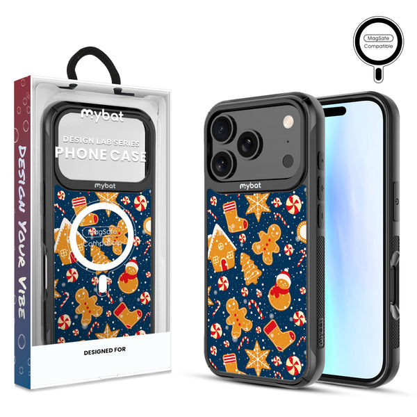 MyBat Design Lab Series MagSafe Case for Apple iPhone 17 Pro - Gingerbread Cookies - MIP17PCSLESMSMP273-1.jpg