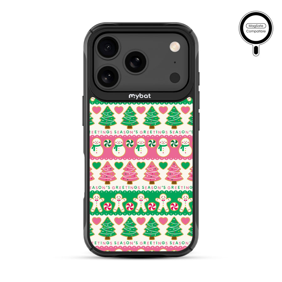 MyBat Design Lab Series MagSafe Case for Apple iPhone 17 Pro - Season's Greeting - MIP17PCSLESMSMP277-3.jpg