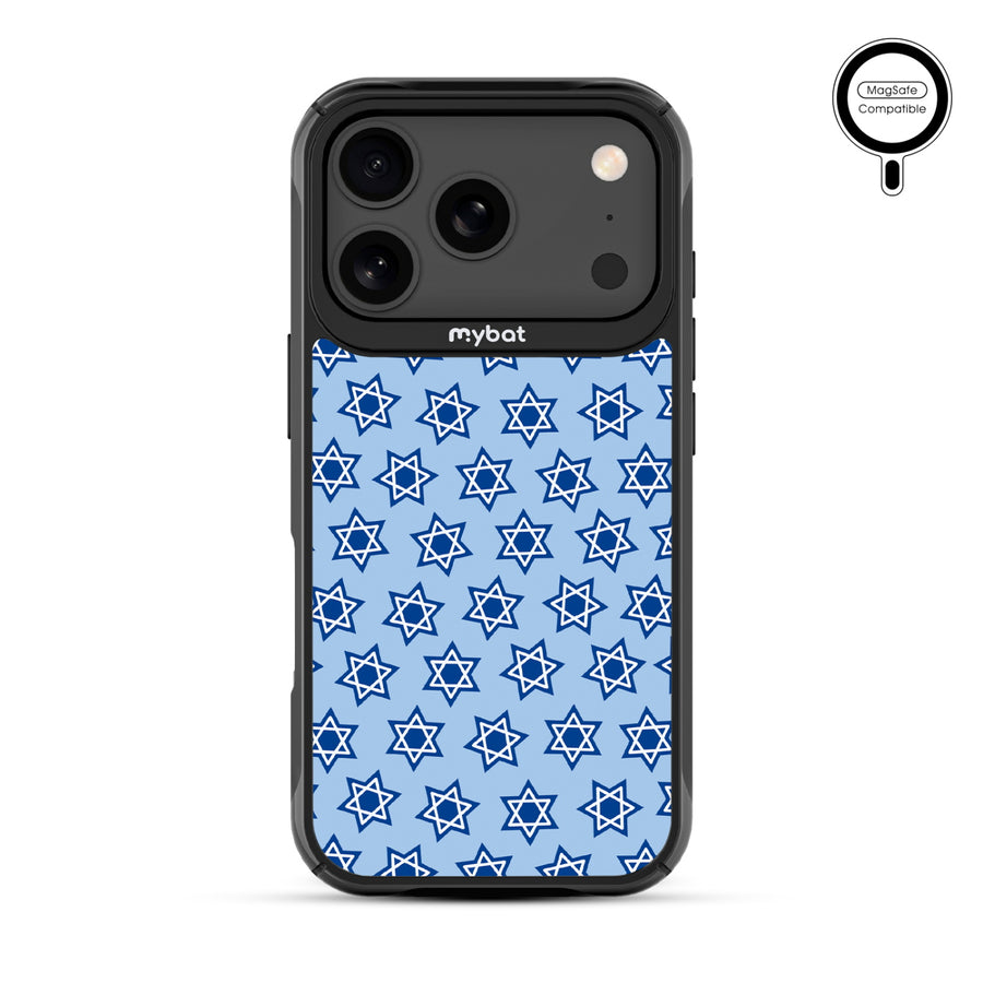 MyBat Design Lab Series MagSafe Case for Apple iPhone 17 Pro - Star of David - MIP17PCSLESMSMP279-3.jpg