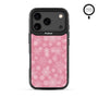 MyBat Design Lab Series MagSafe Case for Apple iPhone 17 Pro - Pink Snowflakes - MIP17PCSLESMSMP282-3.jpg