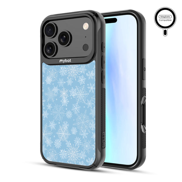 MyBat Design Lab Series MagSafe Case for Apple iPhone 17 Pro - Blue Snowflakes - MIP17PCSLESMSMP283-2.jpg