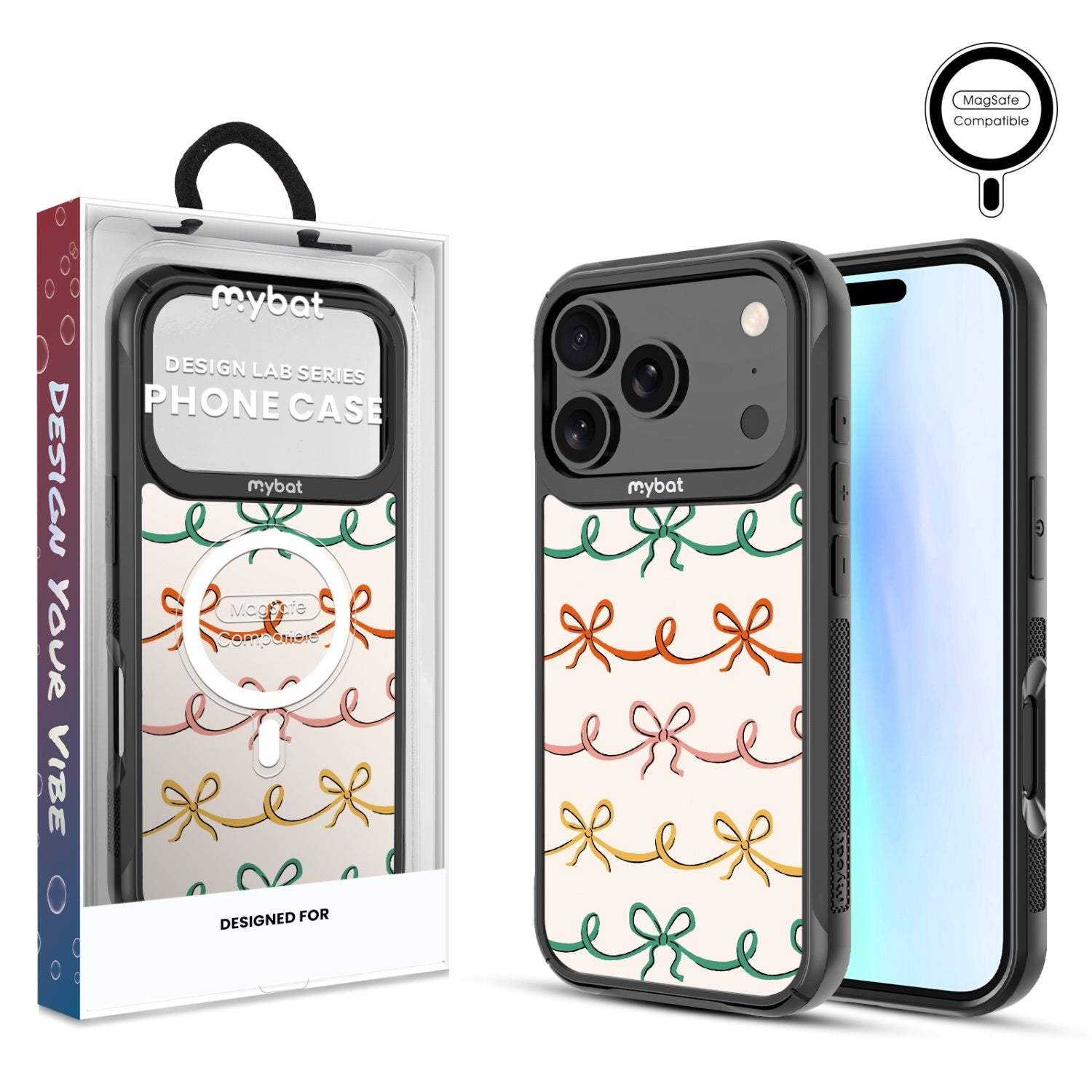 MyBat Design Lab Series MagSafe Case for Apple iPhone 17 Pro - Gift Wrap