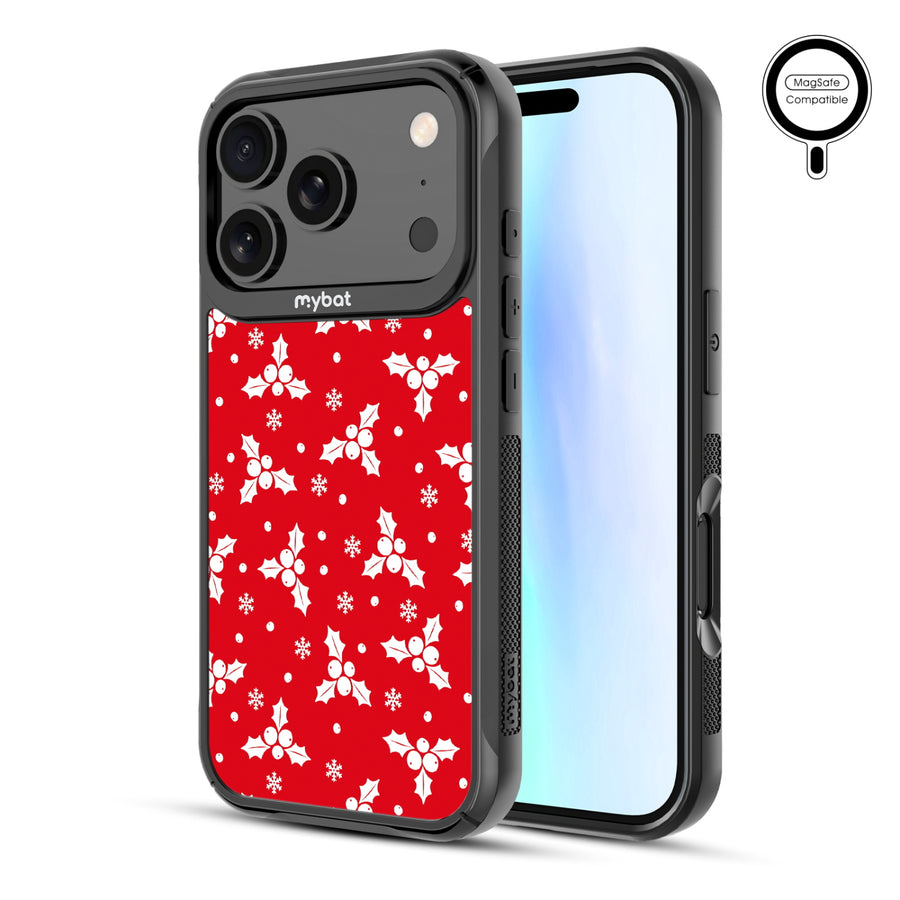 MyBat Design Lab Series MagSafe Case for Apple iPhone 17 Pro - Merry Mistletoe - MIP17PCSLESMSMP290-2.jpg