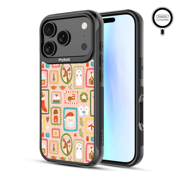 MyBat Design Lab Series MagSafe Case for Apple iPhone 17 Pro - Holiday Stamps - MIP17PCSLESMSMP297-2.jpg
