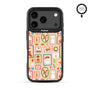 MyBat Design Lab Series MagSafe Case for Apple iPhone 17 Pro - Holiday Stamps - MIP17PCSLESMSMP297-3.jpg