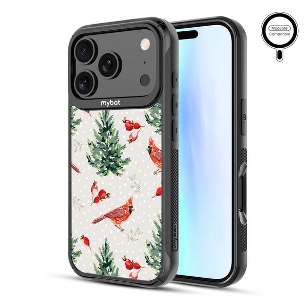 MyBat Design Lab Series MagSafe Case for Apple iPhone 17 Pro - Winter Cardinals - MIP17PCSLESMSMP298-2.jpg
